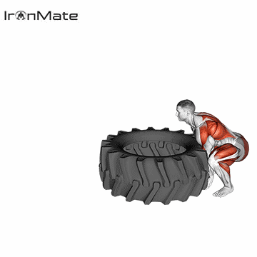 Переворот покрышки